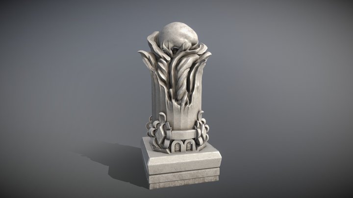 Mysterious Pillar 3D Model