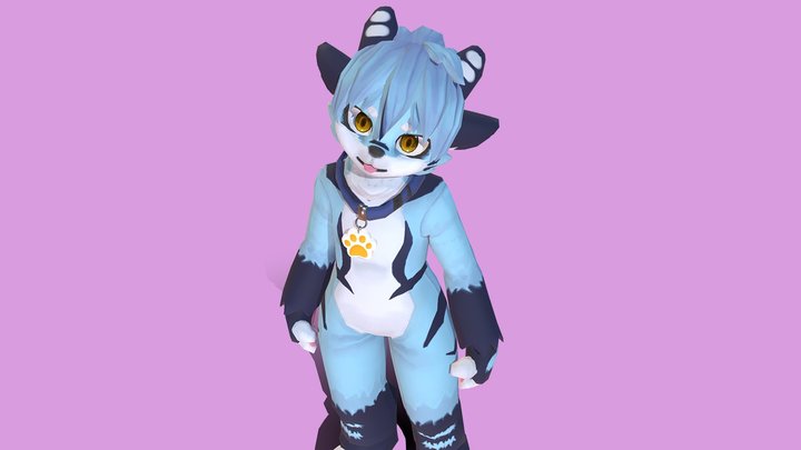 Rufen costume. 3D Model