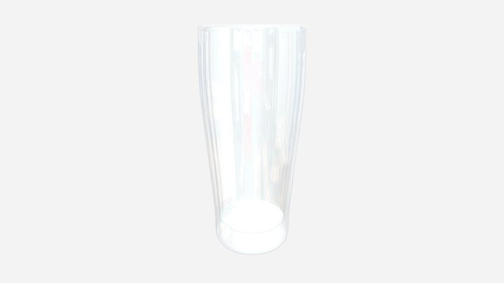 Empty Glass001 3D Model