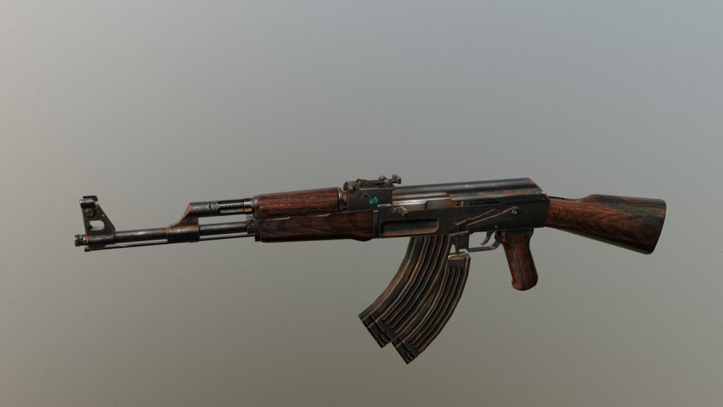 7.62 Apocalyptic Rust - 3D model by CalvinFabon [1bf6403] - Sketchfab