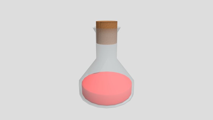 Healing Potion 3D Model