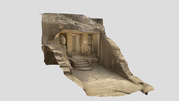 カンヘーリー第89窟 | Kanheri Caves, no. 89 3D Model