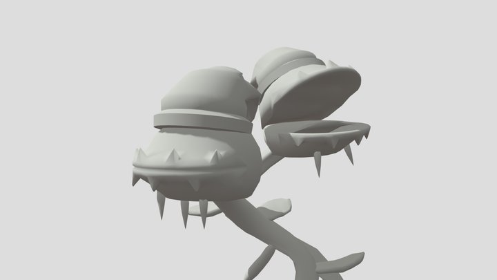 CT4012-2024 Venus Fly Trap 3D Model