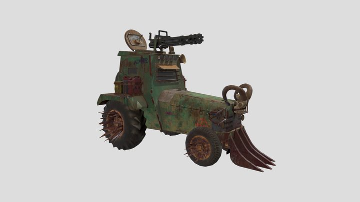 Tractor 3D Model