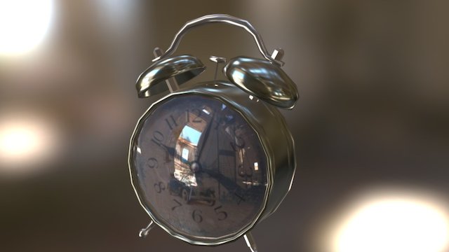 Sara's Clock 3D Model