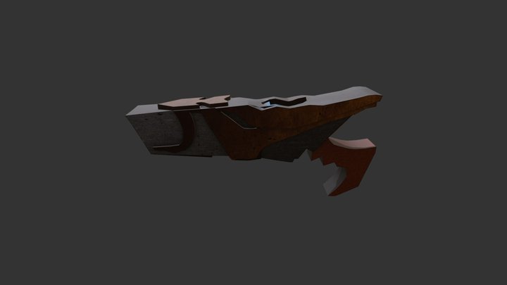 Lucian Gun 2018 3D Model