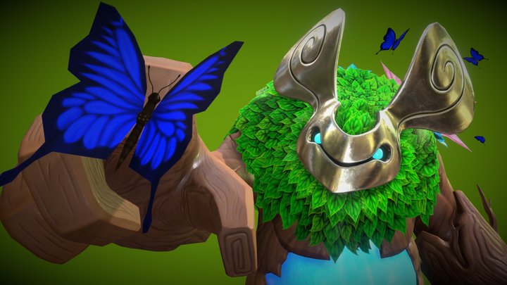 Forest Guardian 3D Model