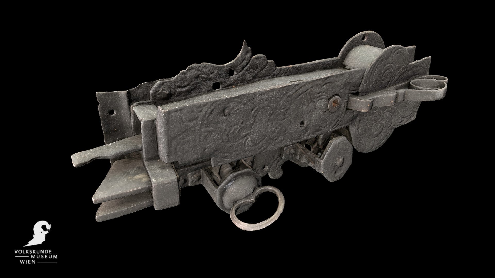 Schnappschloss ÖMV 672 — Sketchfab embed 3D viewer