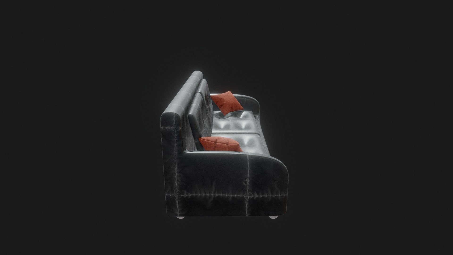 Leather couch