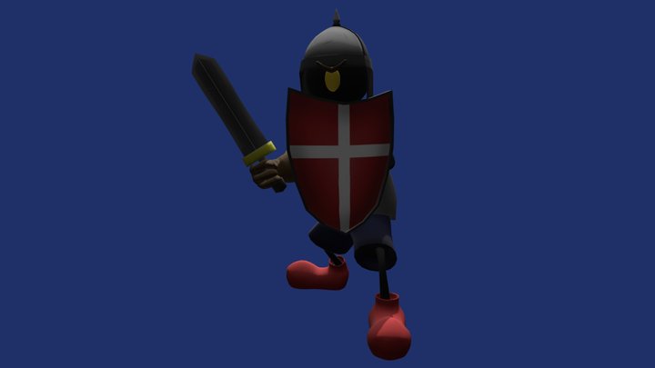 Atacante Nº1 3D Model