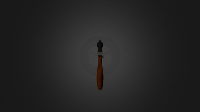 Sniper Rifle 3D Model