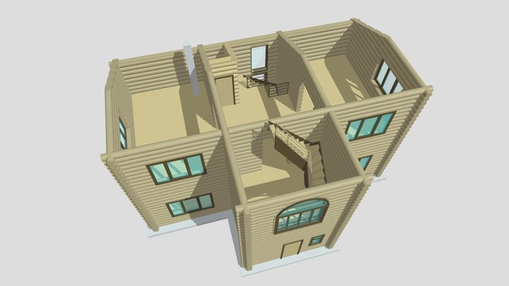 Этаж - 2 3D Model