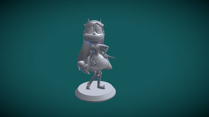 Star Butterlfy 3D Model