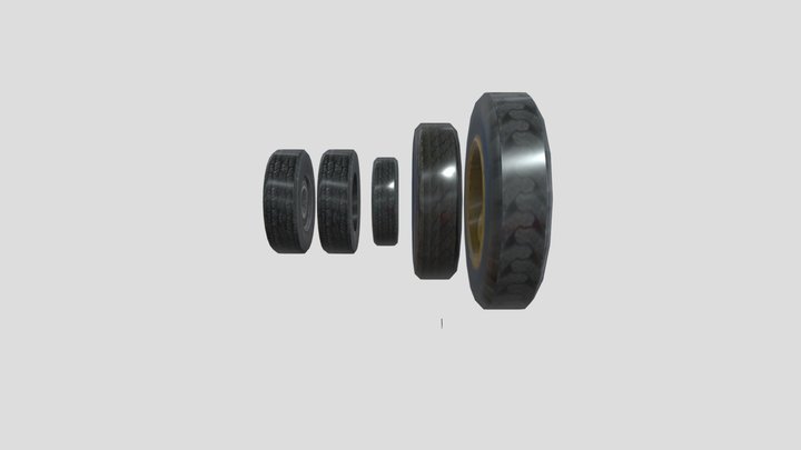Tire and wheel pack