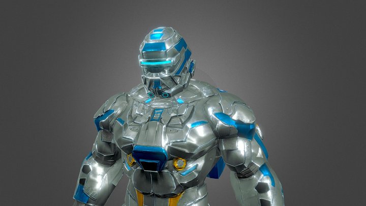 cyborg3 3D Model