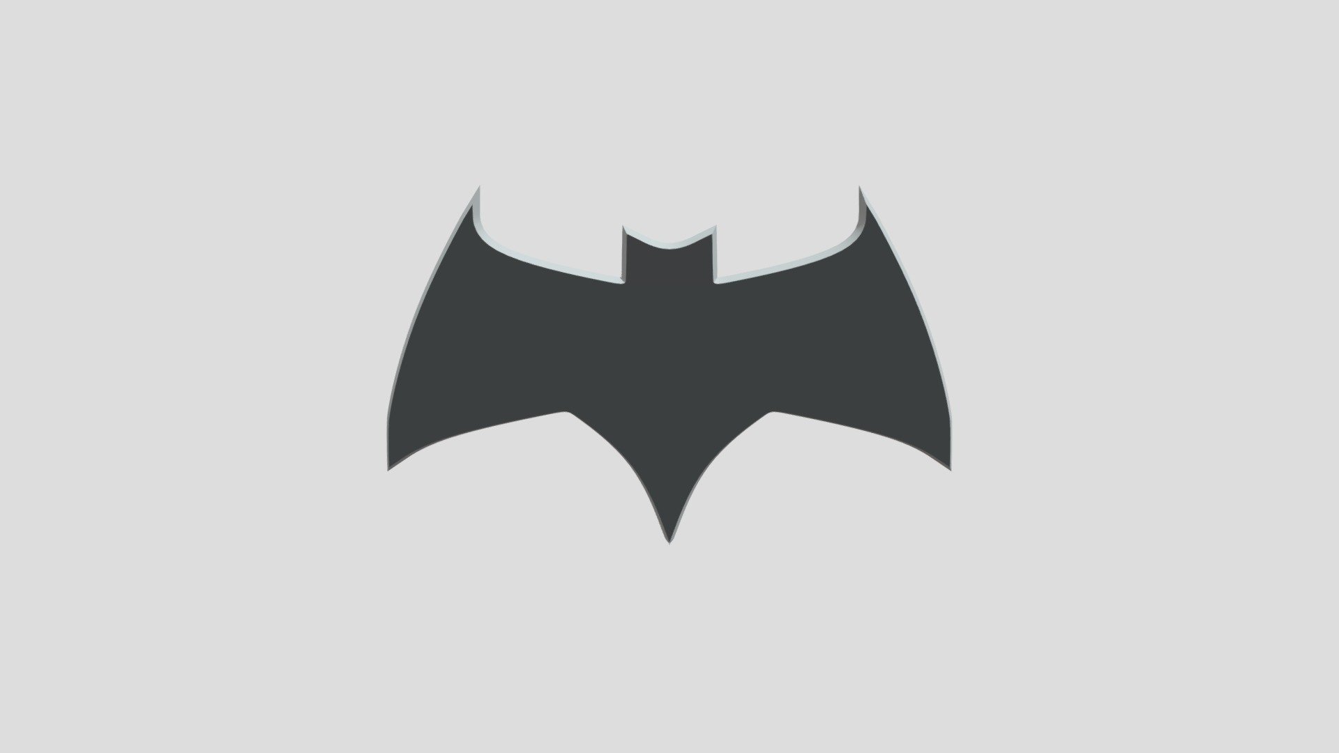 Batman - Batarang - 3D model by raimispidermangr (@CGDimo) [1c0085e ...