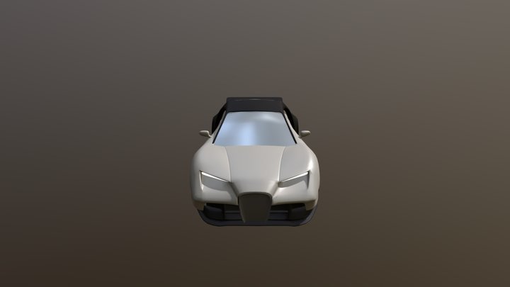 Low Poly Car 8k 3D Model