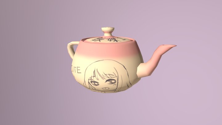 1071448009_楊雅婷_Myteapot 3D Model