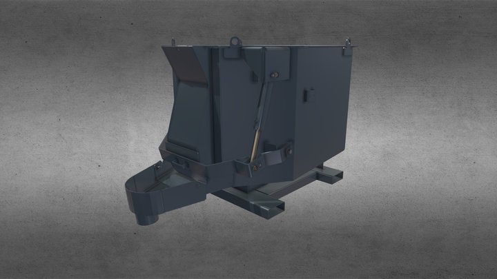 Container Beton 3D Model