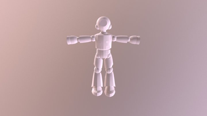 Robot test demo only 3D Model