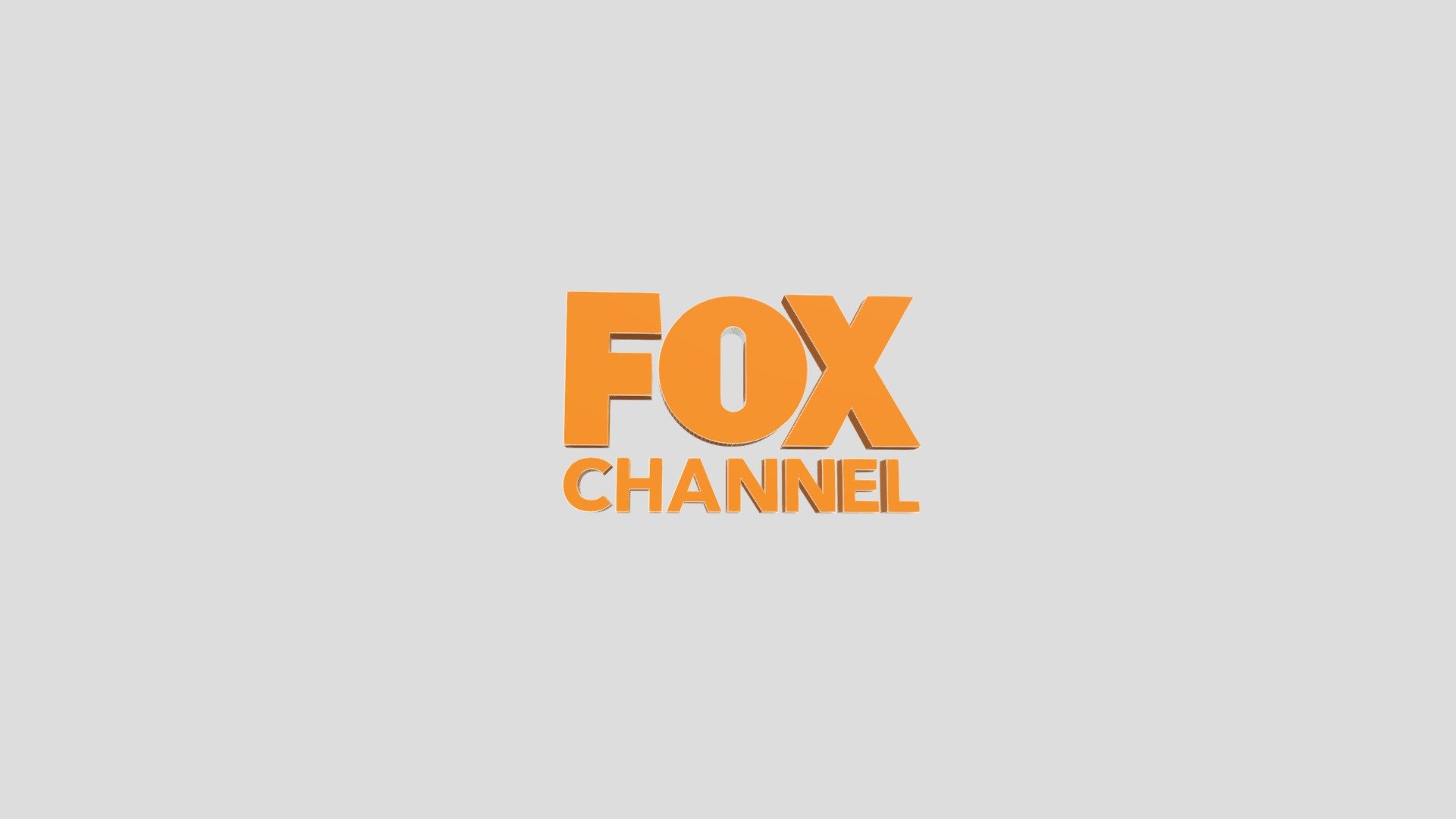 fox channel logo 2018 - 3D model by efrainjaraleno57 [1c04677] - Sketchfab