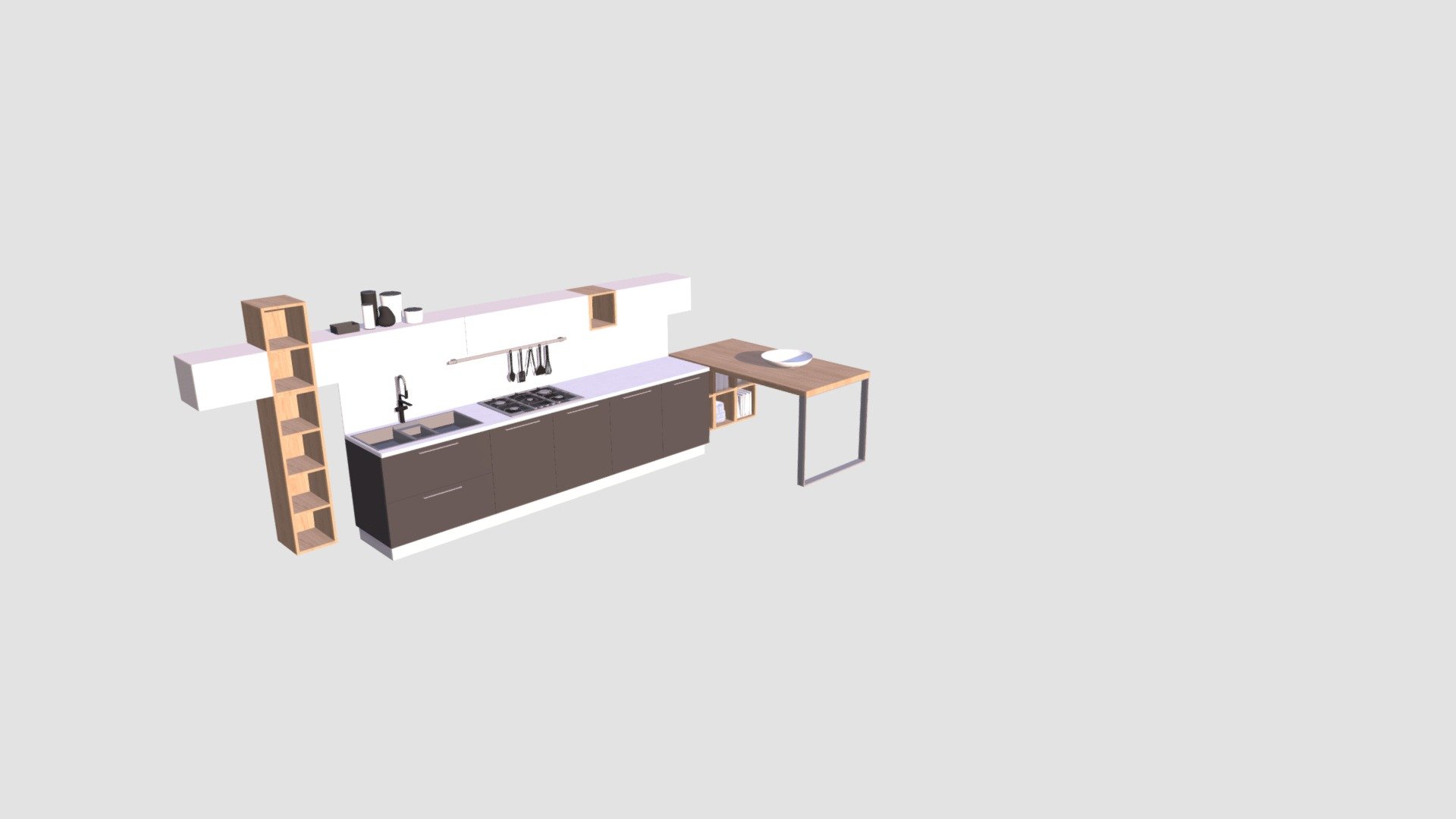 kitchen - Buy Royalty Free 3D model by Evermotion [1c06108] - Sketchfab ...