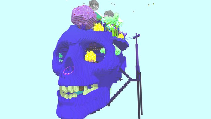 Pagan Cyber-Graveyard 3D Model