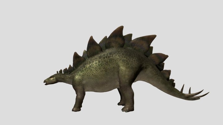 JW Stegosaurus – Modello 3D gratuito STL