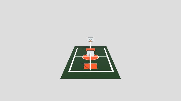Basketbol Sahası 3D Model