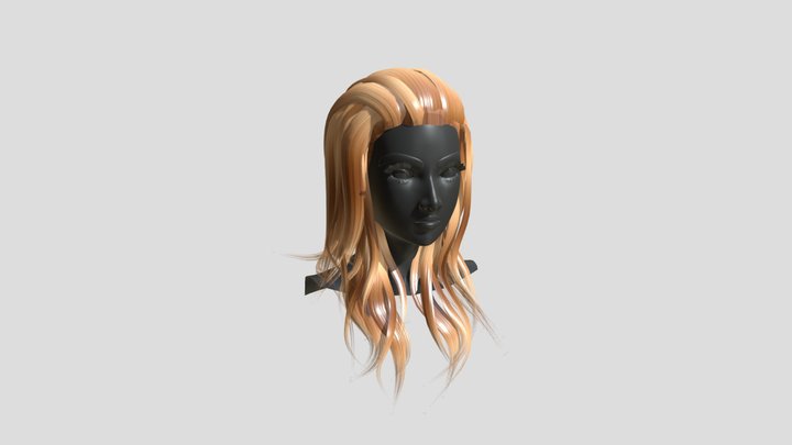 Pocolov Hair 15 – Free 3D Model STL