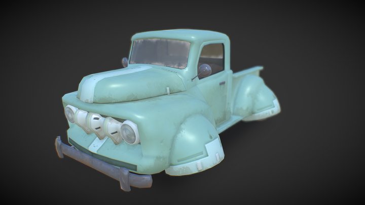Old_Truck 3D Model