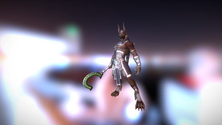 Anubis test 3D Model