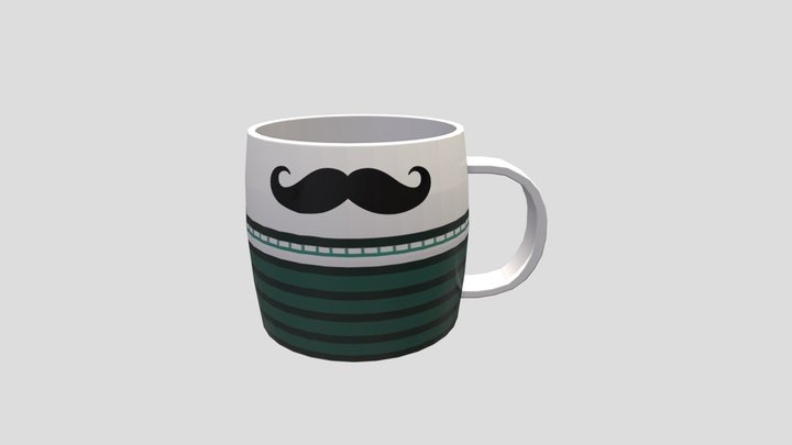 Cup for Gentelman 3D Model