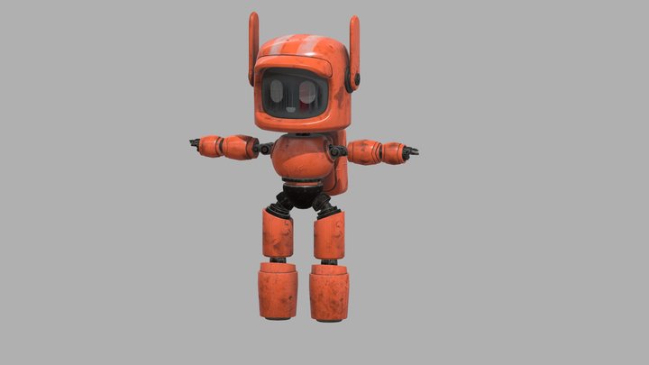 K-VRC Robot - Love, Death & Robots 3D Model