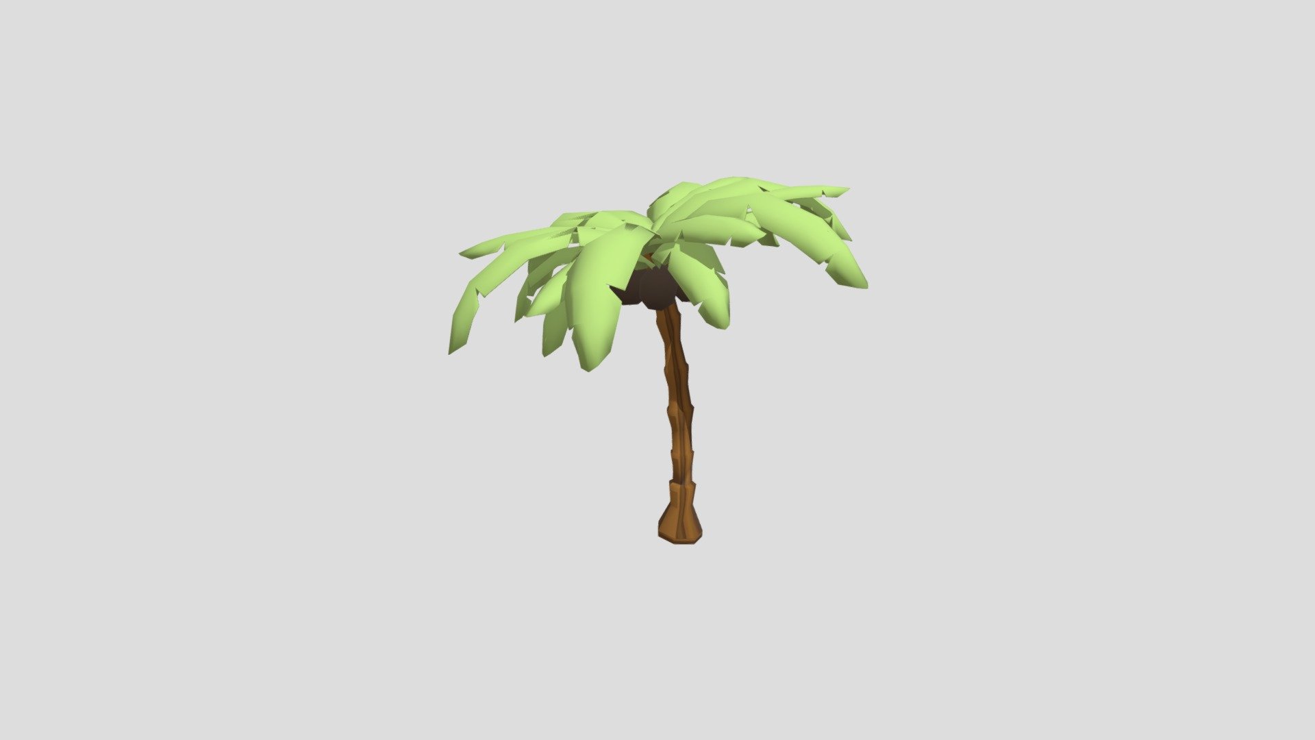 Palm tree - 3D model by xxhyschn [1c0b3c9] - Sketchfab