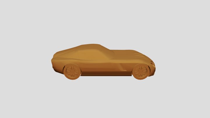 Bristol Fighter 2007 lowpoly for 3D-printing