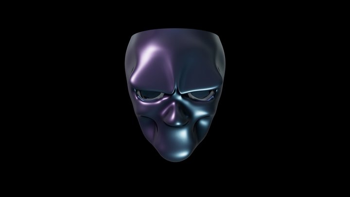 Mask Piloto 3D Model