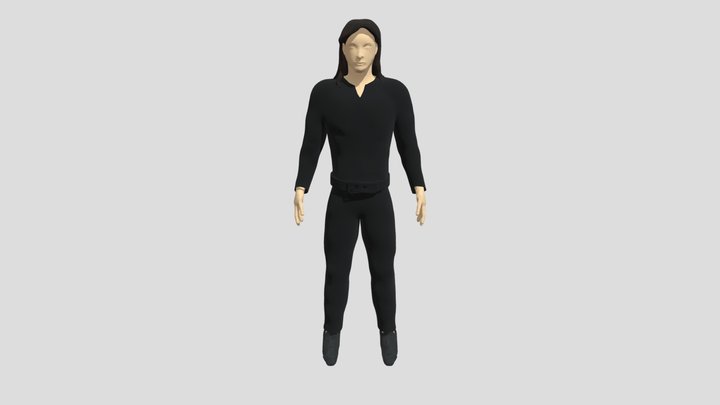 LowPoly_PerezRamirez 3D Model