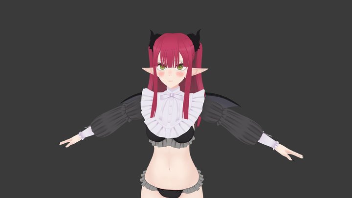 Sono Bisque Doll, Rizu-kyun 3D Model