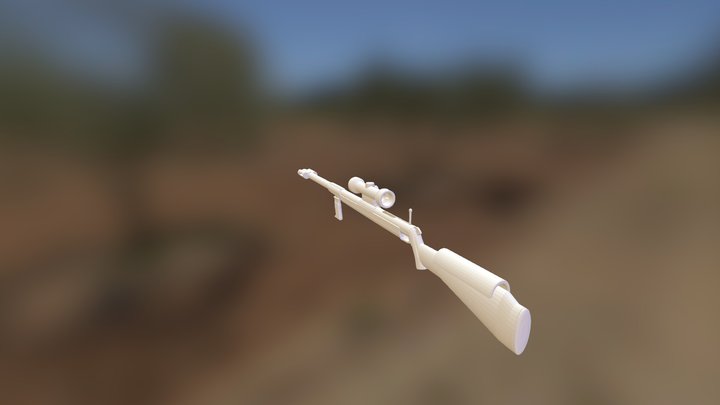Rifle One 3D Model