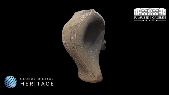 Ceramic handle, Nikšić (Montenegro)