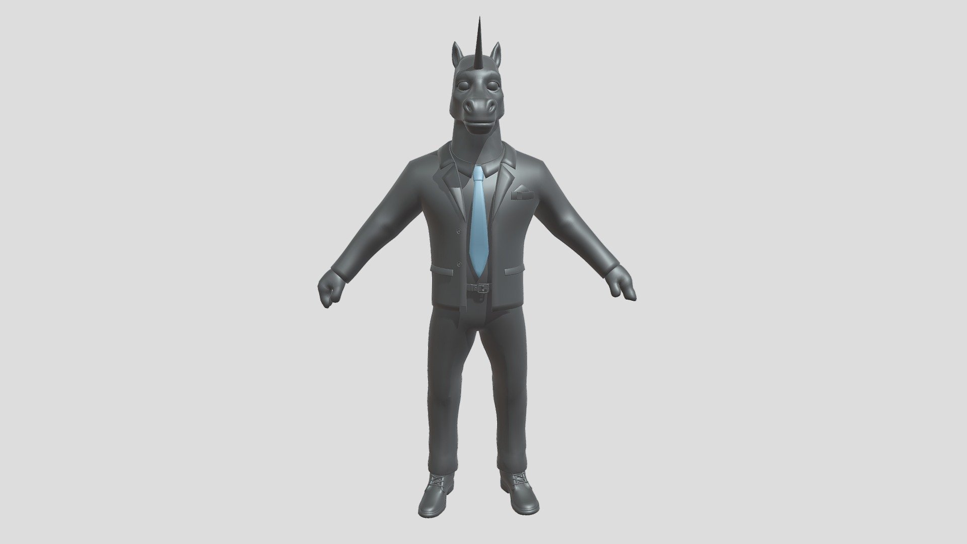 Litco Law 🦄| Mascot Brand Identity 3D Modelling — Sketchfab embed 3D viewer