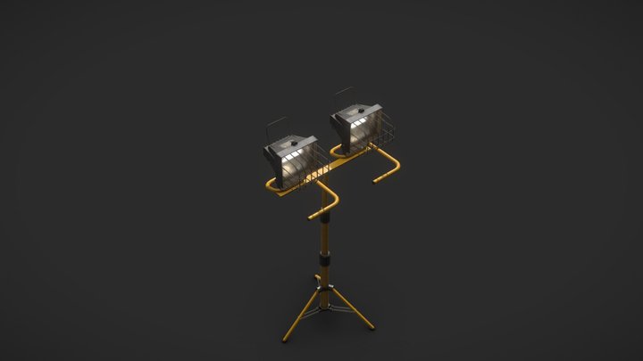 Floodlight 3D Model