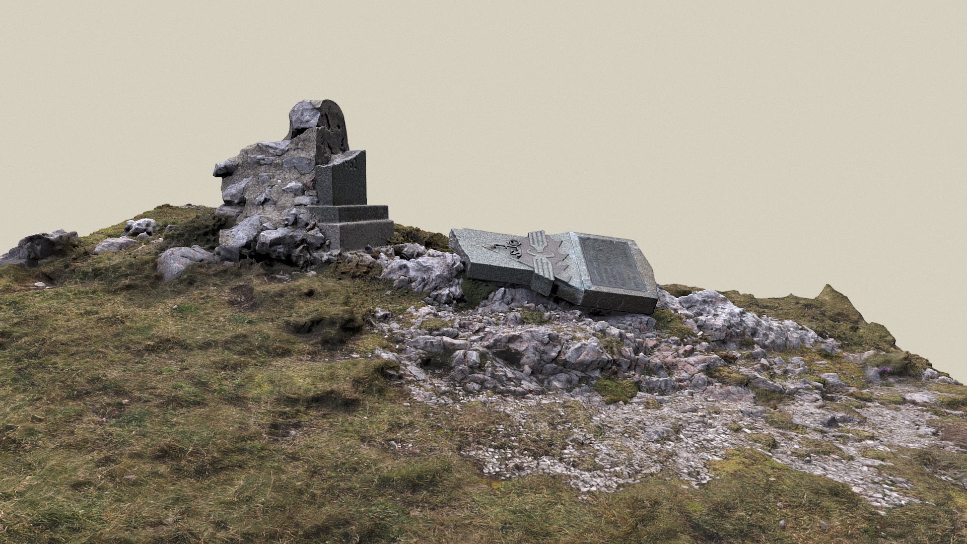 Gedenkstein — Sketchfab embed 3D viewer