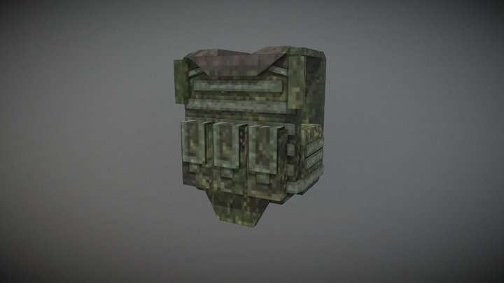 6B45 | Russian Balistic Vest 3D Model