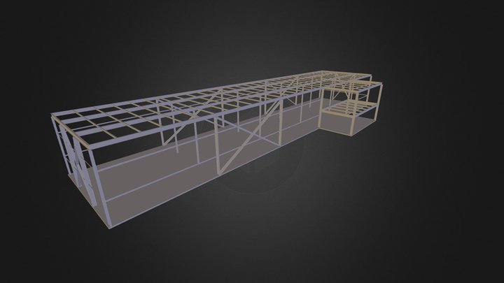 SteelWarehouse(withcost)(1)-3DView-{3D} 3D Model