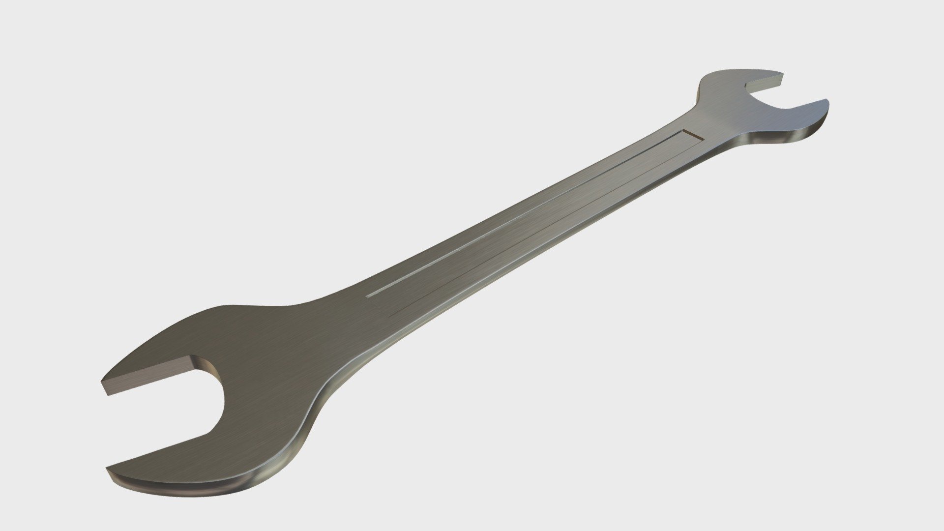 Open end chrome wrench