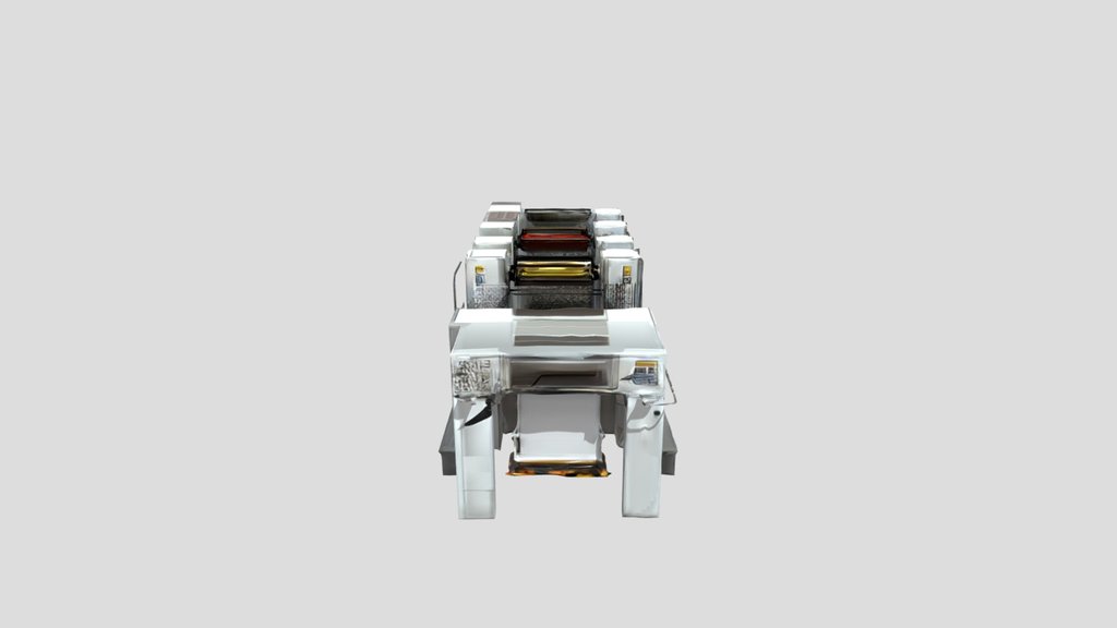 industrial offset printing machine