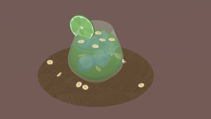 Spring Drink 3D Model
