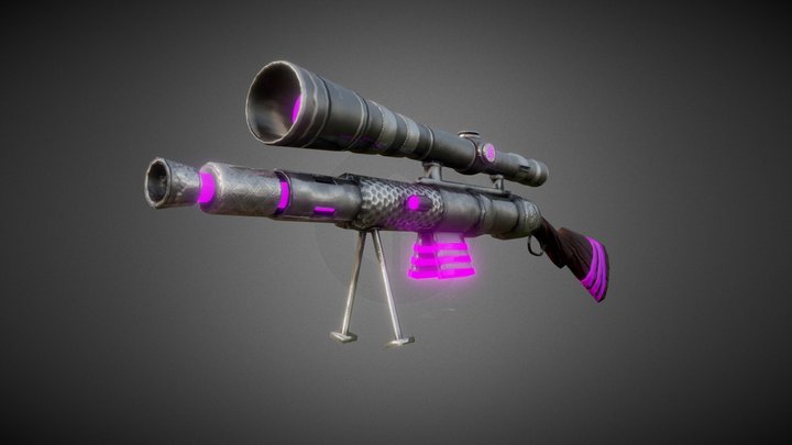 GUN 3D Model